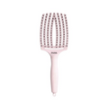 OLIVIA GARDEN FINGER BRUSH PASTEL PINK COMBO LARGE plaukų šepetys