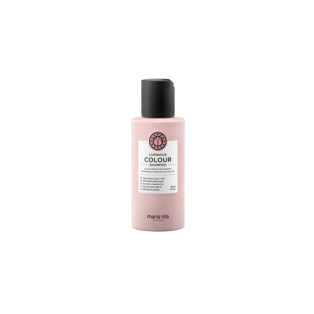 MARIA NILA Spindesio suteikiantis dažytų plaukų šampūnas – Luminous Colour Shampoo